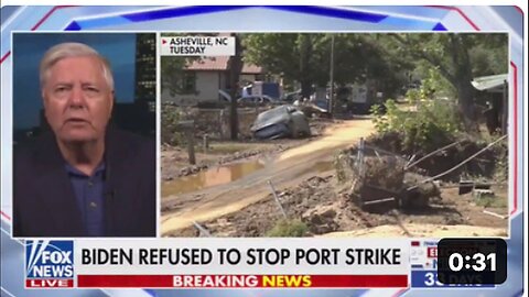 "Graham Prefers Aiding Israel over Assisting South Carolina Hurricane Victims"