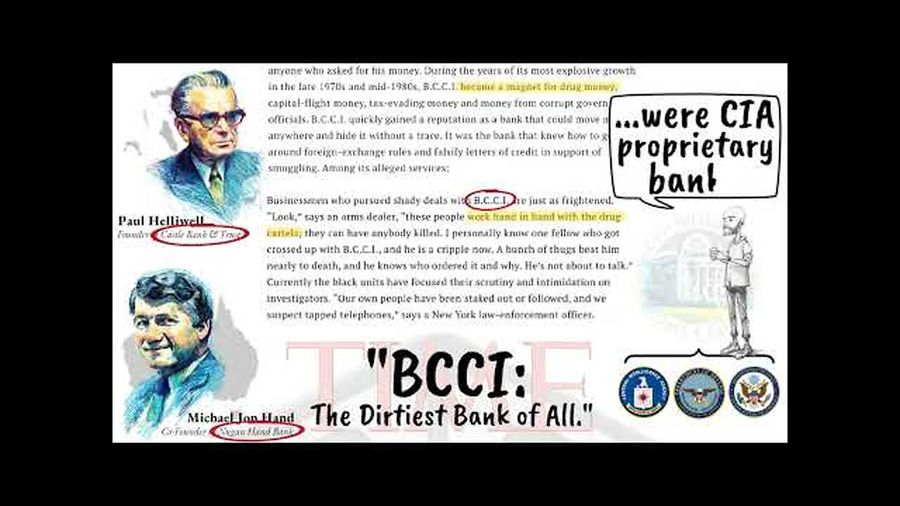 🤫Mike Benz ANIMATION: Guns, Drugs & The CIA's Bank