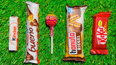 ASMR Candy Chocolate and Lollipop | Wrapping and Crinkle Sounds | Relaxing Satisfying Video