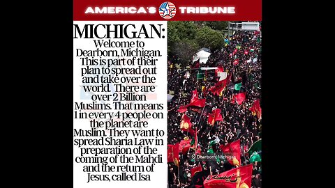 Muslims take over Dearborn Michigan