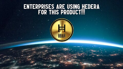 Enterprises Are Using Hedera For This Product!!!