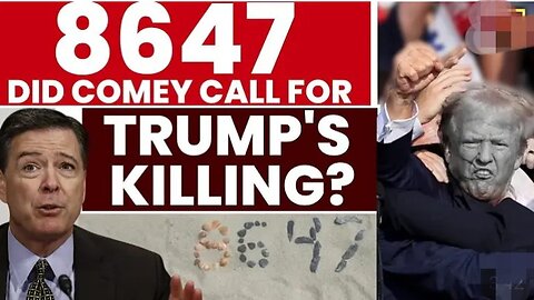 BREAKING LIVE: James Comey’s Public Call For Trump’s Murder