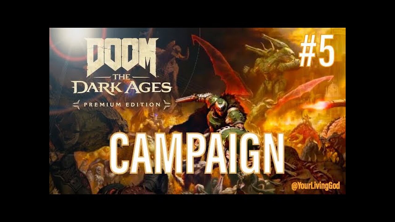 DOOM : The Dark Ages ( PREMIUM EDITION ) : ᕈS5 🎮 : PART FIVE