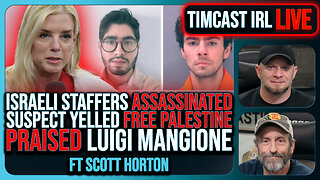 Israeli Staffers ASSASSINATED, Suspect Yelled FREE PALESTINE, PRAISED Luigi Mangione