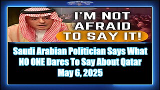 Saudi Arabian Politician Says What NO ONE Dares To Say About Qatar