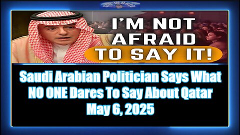 Saudi Arabian Politician Says What NO ONE Dares To Say About Qatar