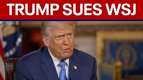 BREAKING: President Trump Sues Over Epstein “Birthday Letter” Story