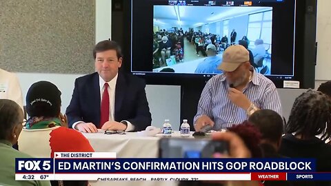 Ed Martin's confirmation for US Attorney of DC in jeopardy after Tom Tillis says he won't support