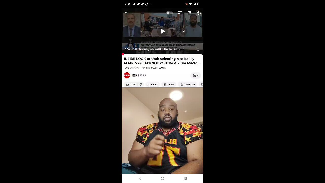 Ace Bailey Did Not Workout With Any Teams Prior To Draft