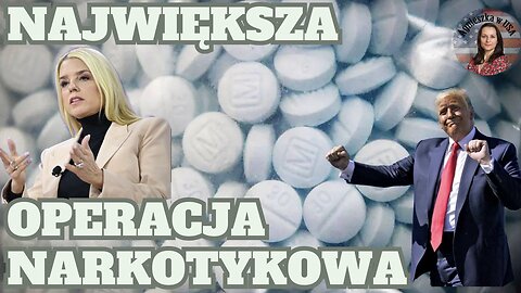 Największy sukces w walce z handlem narkotykami. Pam Bondi.