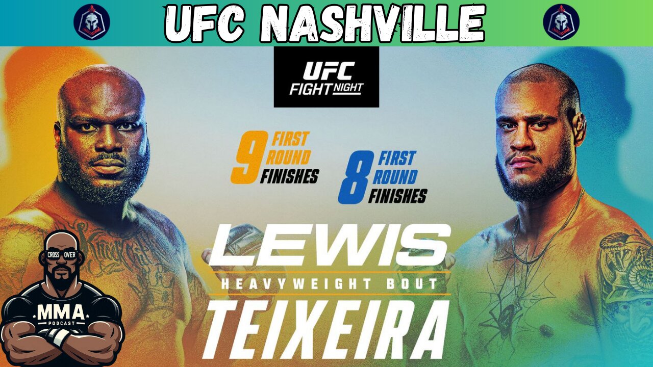 UFC Nashville Derrick Lewis vs Tallison Texeira
