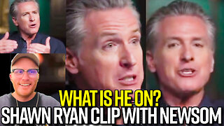 Gavin Newsom Glitches Mid-Interview: 'Uh... Gender... LatinX... Shut Up?!' Shawn RYAN Show CLIP