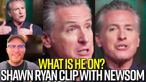 Gavin Newsom Glitches Mid-Interview: 'Uh... Gender... LatinX... Shut Up?!' Shawn RYAN Show CLIP