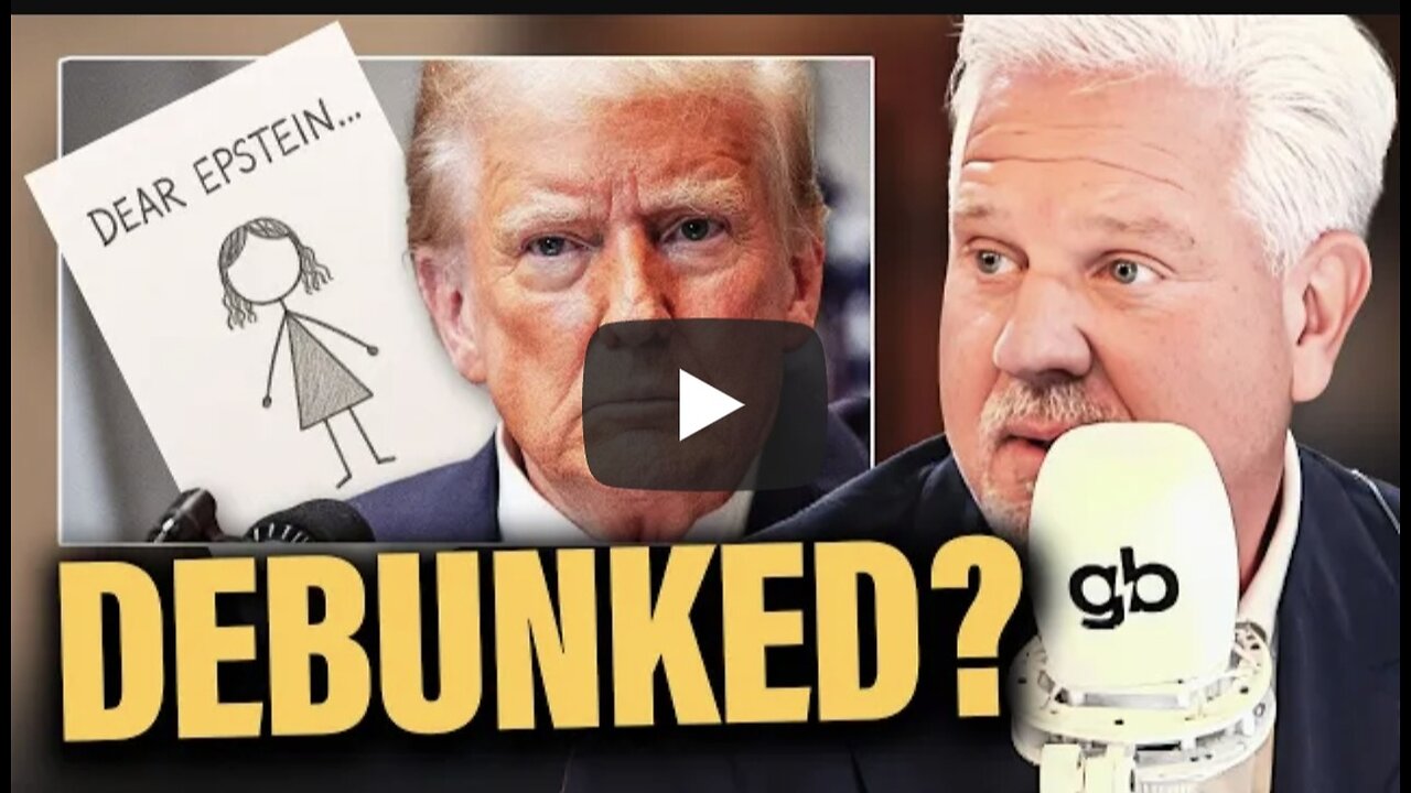 Glenn Beck ~ WSJ's Trump/Epstein "evidence" DESTROYED in record time
