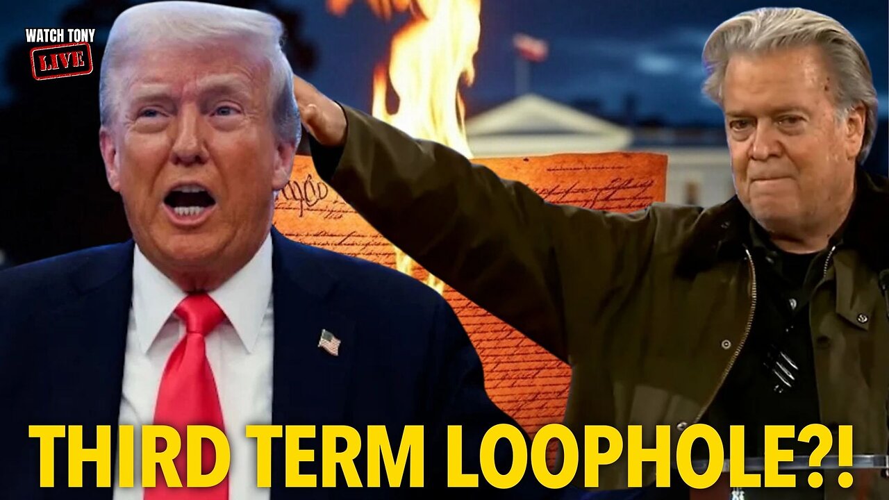 BREAKING: Trump Discovers ‘Third Term Loophole’ in Cracker Jack Box | The Tony Michaels Podcast #887