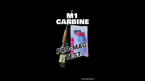M1 Carbine Pro-Mag Test