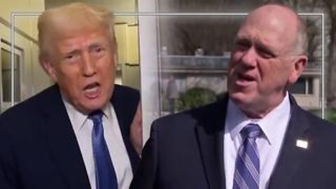 Watch Trump & Tom Homan MURDER The Corporate Media's Lies In Front Of The World