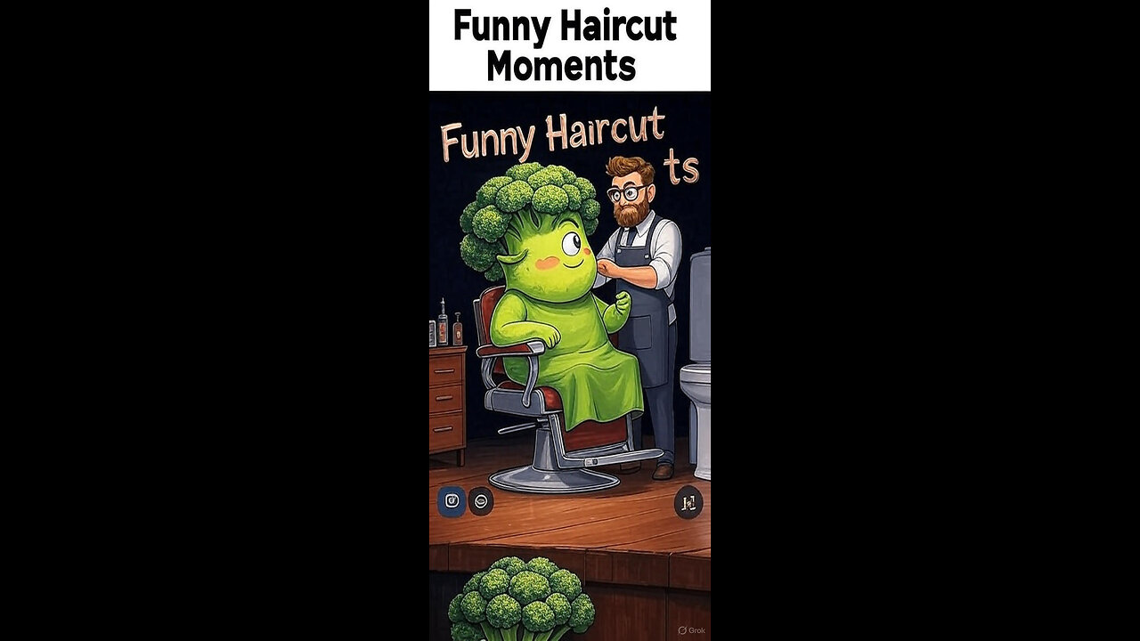 Hilarious Broccoli Haircut Fail! 😂 Veggie Gets a Trim Gone Wrong