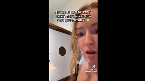 💥 AI Tells Us The MATRIX IS FALLING APART - And Why They Are Panicking (7.20.25)