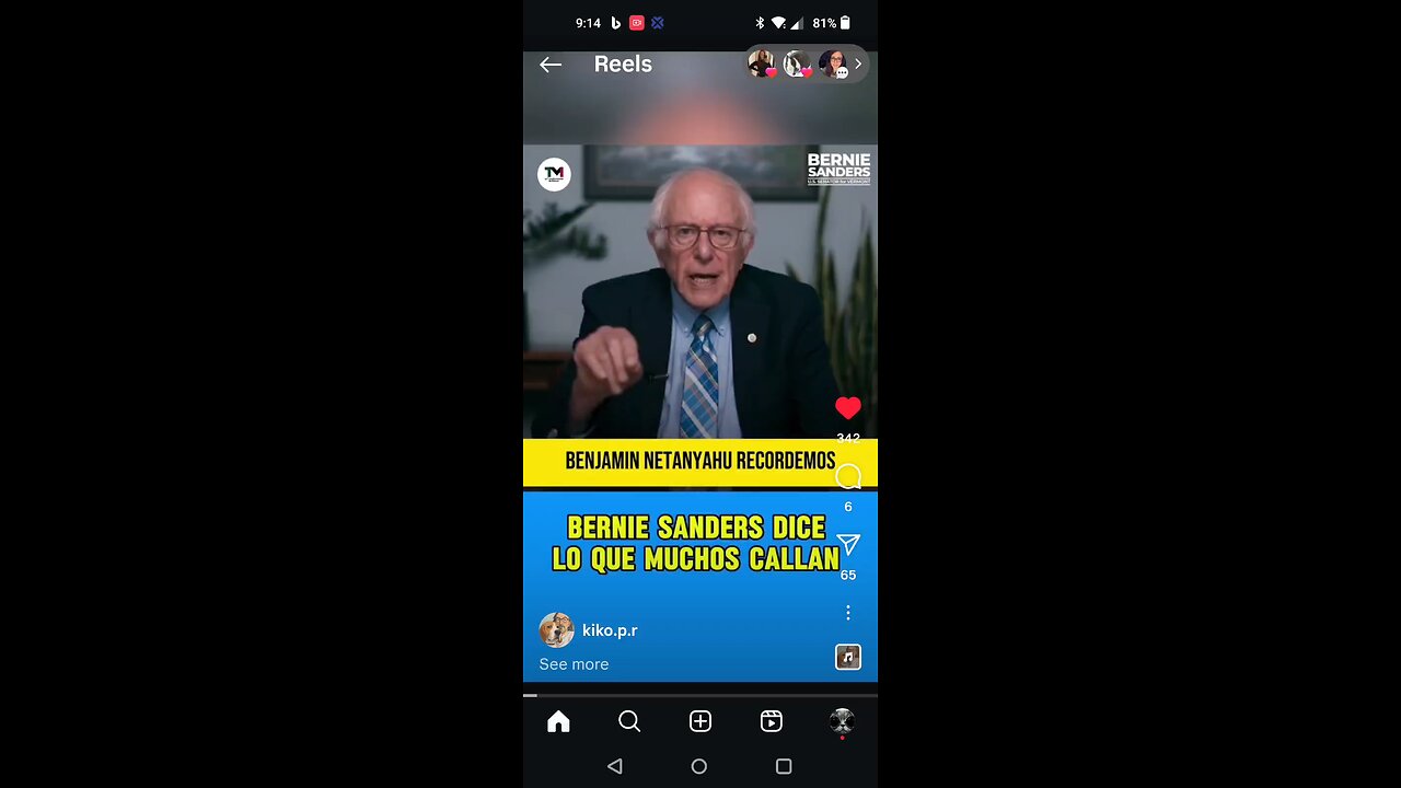 Bernie Has Something To Tell You