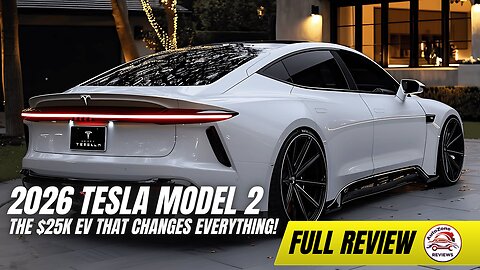 2026 Tesla Model 2 – The $25K EV That Changes Everything!