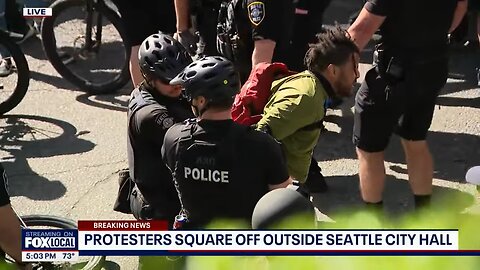 WILD! 'Rattle in Seattle' Protest Erupts Outside City Hall! Evangelicals GONE WILD
