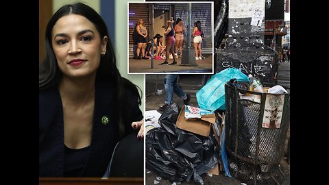 AOC Mocked for Bragging About Installing New Trash Cans