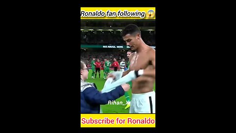 Ronaldo fan following😱😱