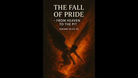 “The Fall of Pride — From Heaven to the Pit”