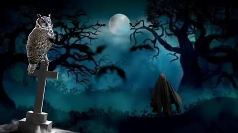horror background video no copyright