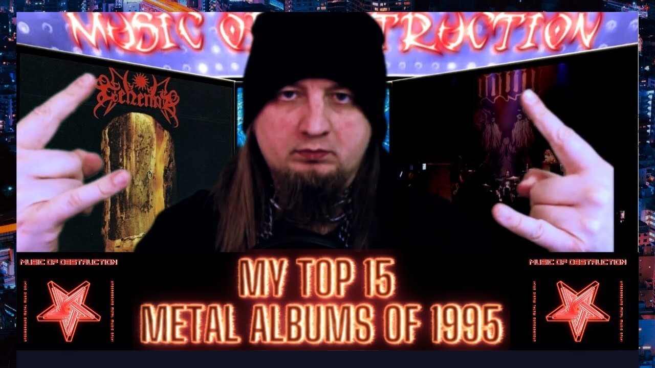 ⚒My Top 15 Metal Albums Of 1995⚒