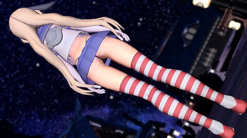 【Hot Dance】島風/AOA Bingle Bangle【MMD】
