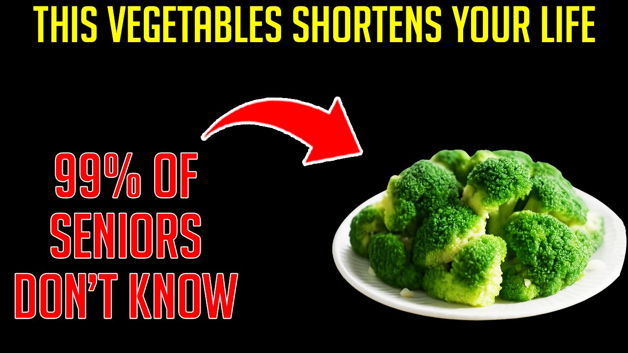 Seniors 3 Vegetables to AVOID & 3 to EAT Daily for Strength, Energy & Healthy Aging 🌱