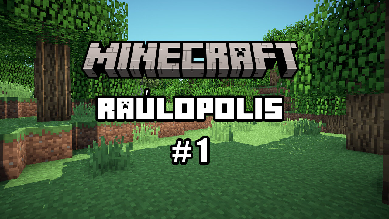 Minecraft Versión PS4 Raúlopolis gameplay parte 1