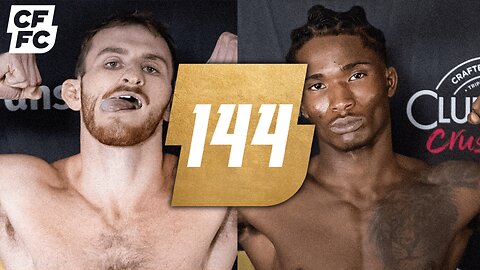 CFFC 144 - Tommy Laipply Vs. Jaylon McDaniel