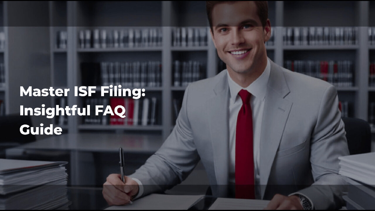 Mastering ISF Filing: Everything You Need to Know to Ensure Compliance
