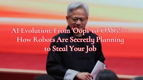 AI Evolution~ How Robots Are Secretly Planning to Steal Your Job (And Your Coffee)