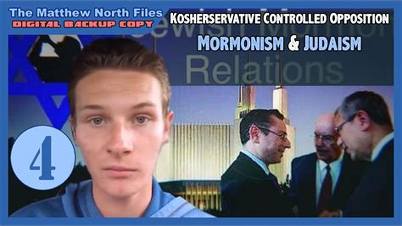 KOSHERSERVATIVE CONTROLLED OPPOSITION [MORMONISM ₪ JUDAISM] THE JAN SITCH [RIP 🪦 MATTHEW NORTH]