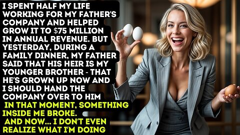 I Spent Half My Life Working for My Father’s Company, but the Heir Turned Out to Be His Son
