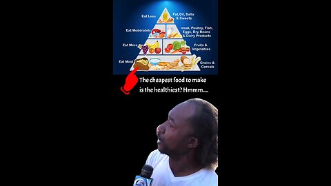 The cheapest food to make is the healthiest?