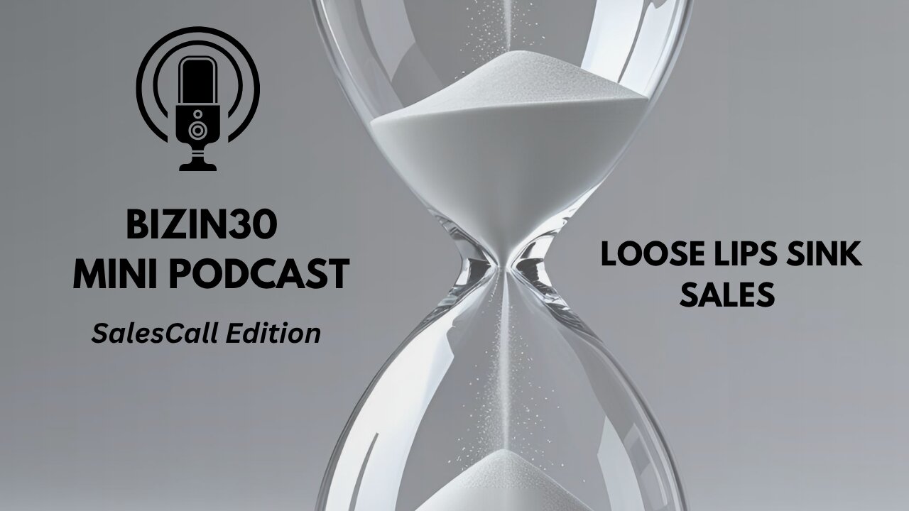 Talk Too Much? Watch Your Sales Dive
