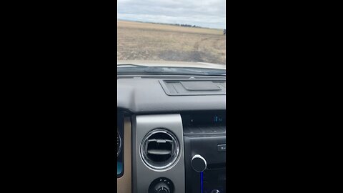 me and tim driving in the field #shorts