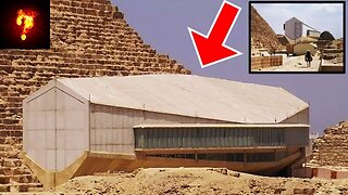Floating Ship Found Beneath The Great Pyramid