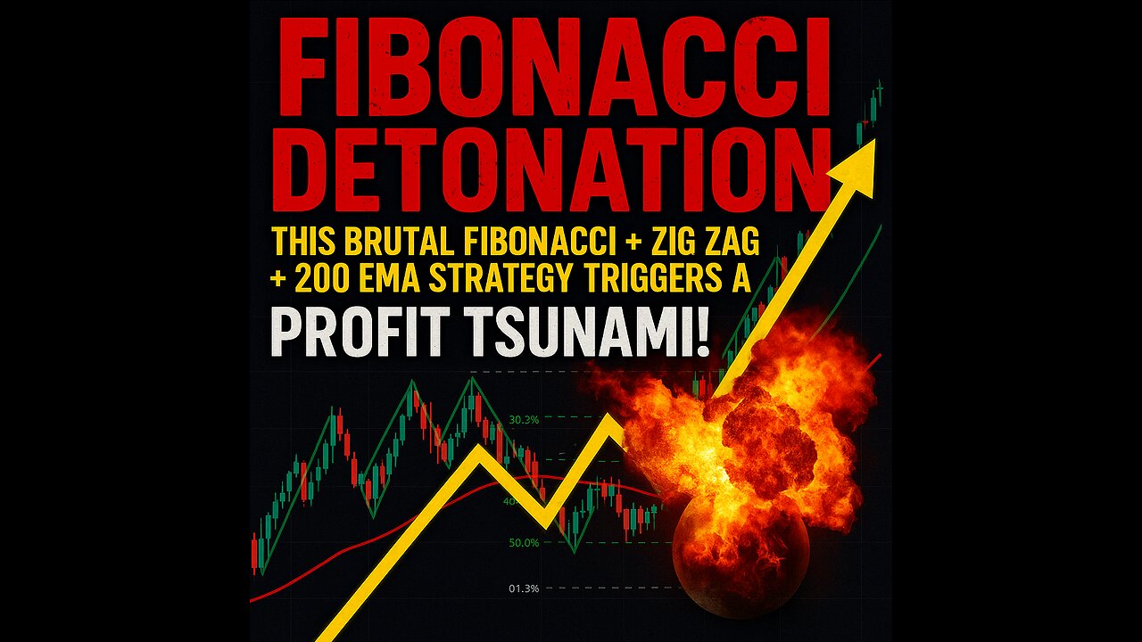 FIBONACCI DETONATION: This Brutal Fibonacci + Zig Zag + 200 EMA Strategy Triggers A PROFIT TSUNAMI!