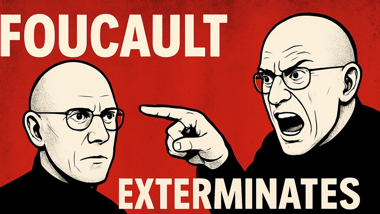 Postmodernist Foucault DESTROYS His OWN Philosophy w Logic