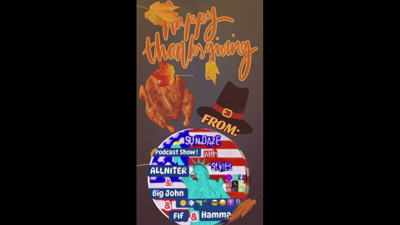 🦃🦃🦃HAPPY THANKSGIVING EVERYONE !!!🦃🦃🦃