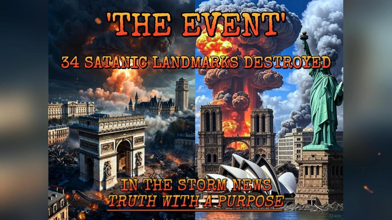 ITSN presents: 'THE EVENT' 34 SATANIC LANDMARKS DESTROYED 12.12