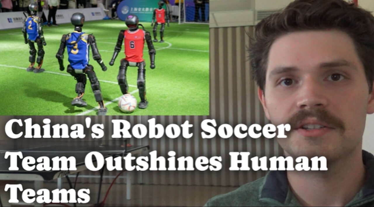 China's Robot Soccer Team Outshines Human Teams