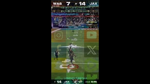 Turnover on Downs, 99 Yard JAX 21 vs WAS 7 #AllMadden #Madden25 #NFLmadden #madden
