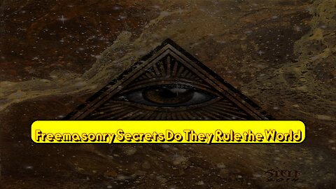 Freemasonry Secrets : Do They Rule the World? #Freemasons #SecretSocieties #History